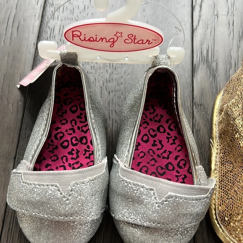 NWT Rising star infinite glitter shoes and boots